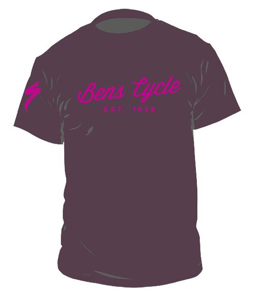 Ben's Cycle Script T-Shirt