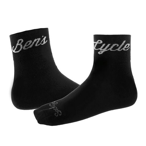 Ben's Cycle Socks - Classic 3'' - Script