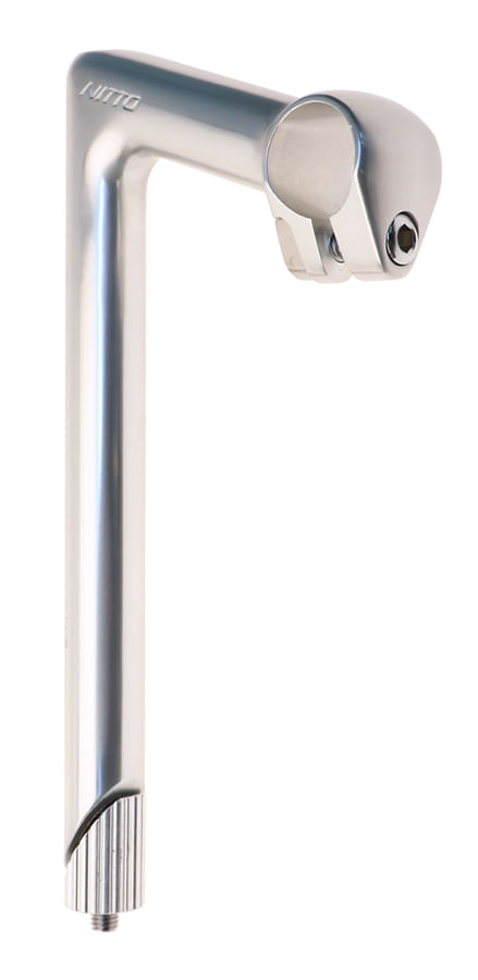 パーツ *NITTO* technomic 225 stem (silver) 100 Nitto NTC-225 Technomic Quill Stem, 225 x 100mm, 25.4, -18d