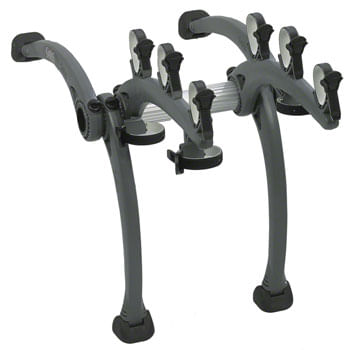 Saris Bones Trunk Rack: 3 Bike, Gray