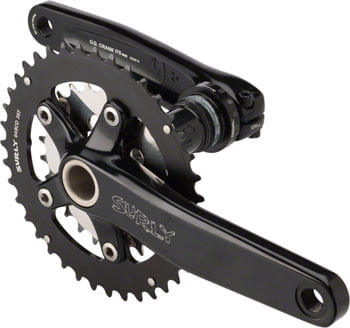 Surly OD Crank 39/26 175mm Black 73mm Bottom Bracket Included