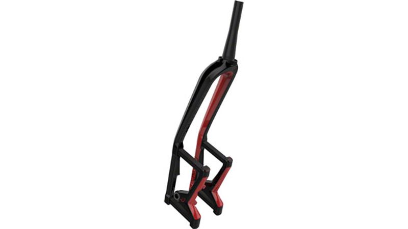 Lauf Trail Racer 29 Suspension Fork 60mm Travel Regular Spring 15x100mm Thru Axle Gloss Carbon Red