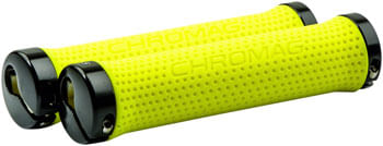 Chromag-Basis-Grips---Neon-Yellow-Lock-On
