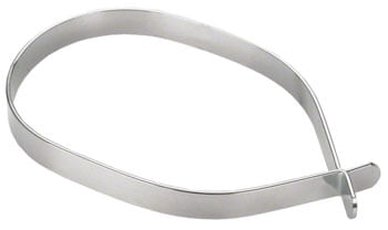 Dimension Metal Leg Band: Pair~ Old School Chrome