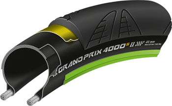 Continental-Grand-Prix-4000-S-II-Tire-700x25-Folding-Bead-and-Black-Chili-Rubber-Black-Green