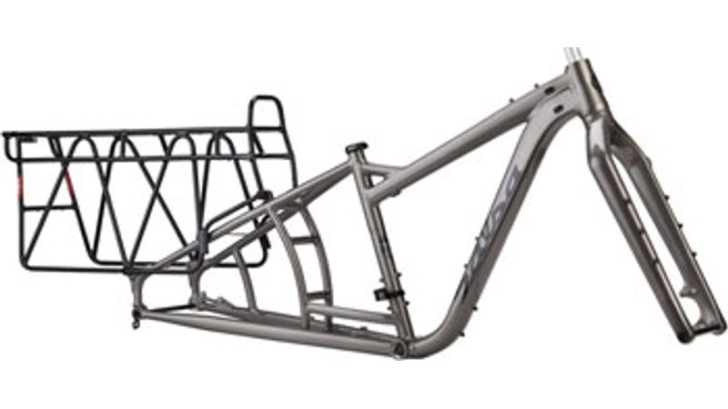 Salsa Blackborow Fat Bike Frame - Aluminum, Large, Gunmetal 