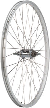 Quality-Wheels-Value-Single-Wall-Series-Coaster-Brake-Rear-Wheel---26--3-8--x-124mm-Coaster-Brake-3-Prong-Cog-Silver