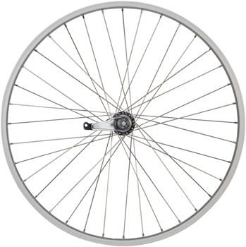 Quality-Wheels-Value-Single-Wall-Series-Coaster-Brake-Rear-Wheel---26--3-8--x-124mm-Coaster-Brake-3-Prong-Cog-Silver