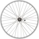 Quality-Wheels-Value-Single-Wall-Series-Coaster-Brake-Rear-Wheel---26--3-8--x-124mm-Coaster-Brake-3-Prong-Cog-Silver