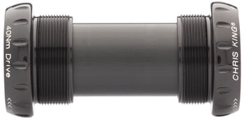 Chris-King-ThreadFit-24-Bottom-Bracket-with-Fit-Kit-4---English-For-Shimano-Hollowtech-II-Black