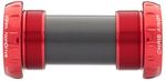 Chris-King-ThreadFit-24-Bottom-Bracket-with-Fit-Kit-4---English-For-Shimano-Hollowtech-II-Red