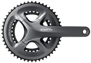 Shimano-Claris-FC-R2000-Crankset---165mm-8-Speed-50-34t-110-BCD-Hollowtech-II-Spindle-Interface-Black