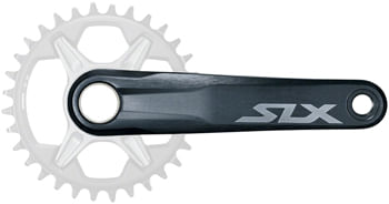 Shimano-SLX-FC-M7100-1-Crankset---175mm-12-Speed-1x-Direct-Mount-Hollowtech-II-Spindle-Interface-Black