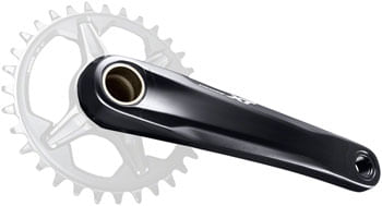 Shimano-DEORE-XT-FC-M8130-1-Crankset---165mm,-12-Speed,-Direct-Mount,-Hollowtech-II-Spindle-Interface,-Black
