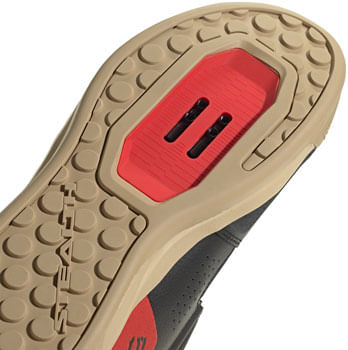 Five Ten Hellcat Clipless Shoes - Men's, Core Black/Core Black/Red, 13