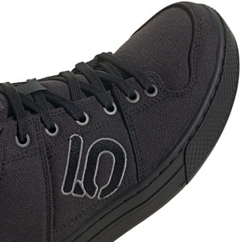 Five Ten Freerider Canvas Flat Shoes - Men's, Core Black/DGH Solid Gray/Gray Five, 7
