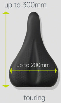Delta-HexAir-Saddle-Cover---Touring-Black