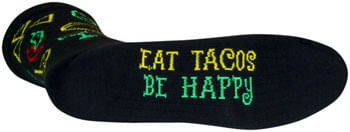 SockGuy Taco Life Crew Sock - 6", Large/X-Large