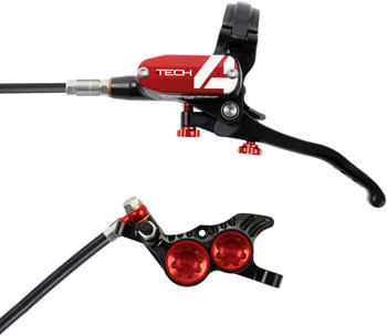 Hope Tech 4 V4 Disc Brake and Lever Set - Rear, Hydraulic