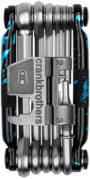 Crank Brothers Multi 17 Multi Tool - Limited Edition, Splatter Paint Blue