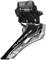 Shimano-Dura-Ace-FD-R9250-Di2-Front-Derailleur---2x12-Speed-Braze-on-Down-Swing-For-50-55t-Max-Black-Silver