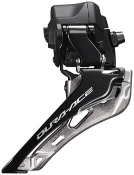 Shimano-Dura-Ace-FD-R9250-Di2-Front-Derailleur---2x12-Speed-Braze-on-Down-Swing-For-50-55t-Max-Black-Silver