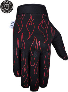 Fist-Handwear-Frosty-Fingers-Gloves---Multi-Color-Full-Finger-Red-Flame-2X-Small