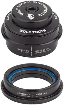 Wolf-Tooth-GeoShift-Performance-Angle-Headset---2-Deg,-Long,-EC44/ZS56,-Black