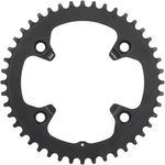 Campagnolo-EKAR-1x-13-Speed-Chainring-and-Bolt-Set---44t-123mm-Campagnolo-Asymmetric-4-Bolt-Black