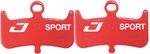 Jagwire-Mountain-Sport-Disc-Brake-Pads---Semi-Metallic,-Steel-Backed,-Fits-Hayes-Dominion-A4