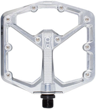 Crankbrothers Stamp 7 Pedals - Platform, Aluminum, 9/16", High Polish Silver, Large