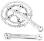 Velo-Orange-Grand-Cru-Drillium-Cranks---165mm-8-9-10-Speed-48-34t-Square-Taper-JIS-Spindle-Interface-Polished-Aluminum