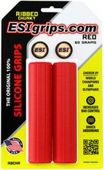 ESI-Ribbed-Chunky-Grips---Red
