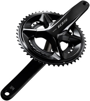 Shimano-105-FC-R7100-Crankset---165mm-12-Speed-50-34t-110-Asymmetric-BCD-Hollowtech-II-Spindle-Interface-Black