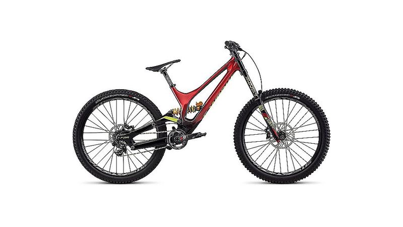 SW DEMO 8 FSR CARBON 650B CNDYRED BLK HYP MD