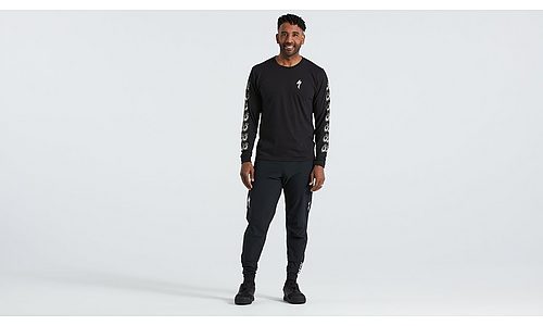 SPECIAL EYES TEE LS BLK L