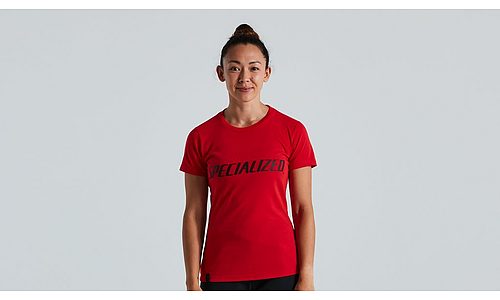 WORDMARK TEE SS WMN FLORED M