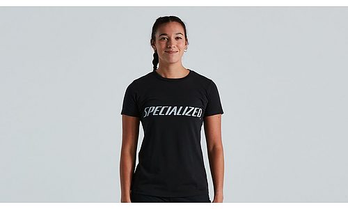 WORDMARK TEE SS WMN BLK XXL