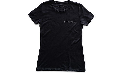 S-WORKS TEE WMN BLK L