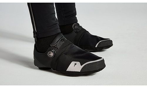 SOFTSHELL TOE COVER BLK &lt;38-43