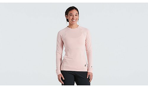 TRAIL POWERGRID JERSEY LS WMN BLSH L