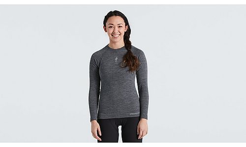 Women's Merino Seamless Long Sleeve Base Layer