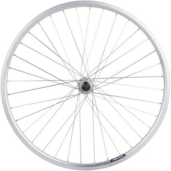 Quality-Wheels-Value-HD-Series-Rear-Wheel---26",-QR-x-135mm,-Rim-Brake,-HG-10,-Silver,-Clincher