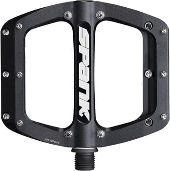 Spank Spoon 90 Pedals - Platform, Aluminum, 9/16", 90mm Wide, Black