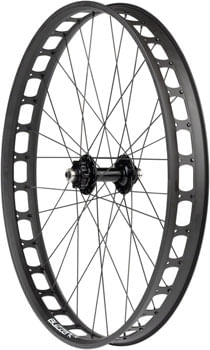 Quality-Wheels-Blizzerk-Front-Wheel---26",-QR-x-135mm-Pugsley,-6-Bolt,-32H,-Black