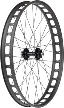 Quality-Wheels-Blizzerk-Front-Wheel---26",-QR-x-135mm-Pugsley,-6-Bolt,-32H,-Black