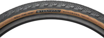 Teravail-Washburn-Tire---700-x-47,-Tubeless,-Folding,-Tan,-Light-and-Supple