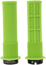 DMR-DeathGrip-Flanged-Grips---Thin-Lock-On-Sick-Green