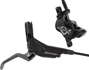 Hayes-Dominion-A4-Disc-Brake-and-Lever---Rear-Hydraulic-Post-Mount-Stealth-Black-Gray