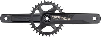 Full-Speed-Ahead-V-Drive-Modular-1x-Crankset---175mm-11-12-Speed-32t-Direct-Mount-MegaExo-Spindle-Interface-Black